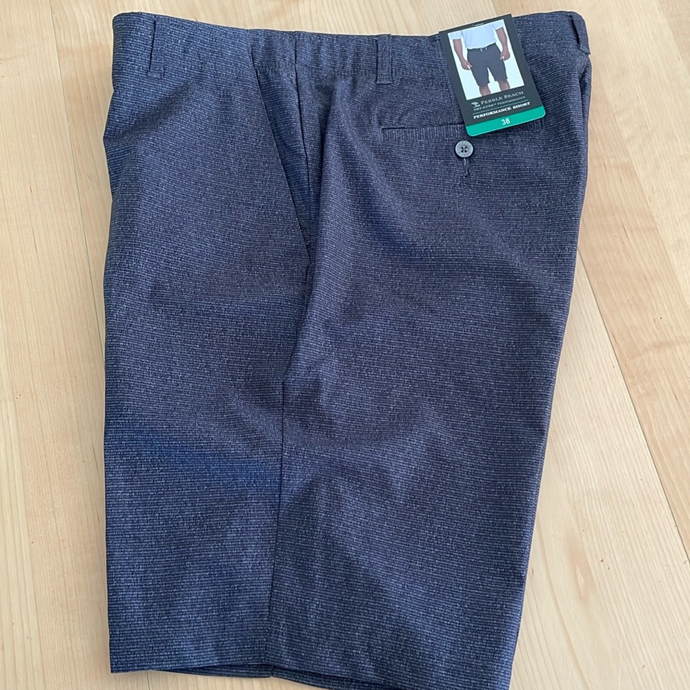 Pebble Beach Men’s Performance short NWT size 38